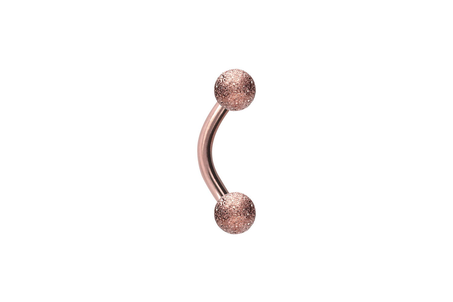 Chirurgenstahl Piercing Banane DIAMANTOPTIK